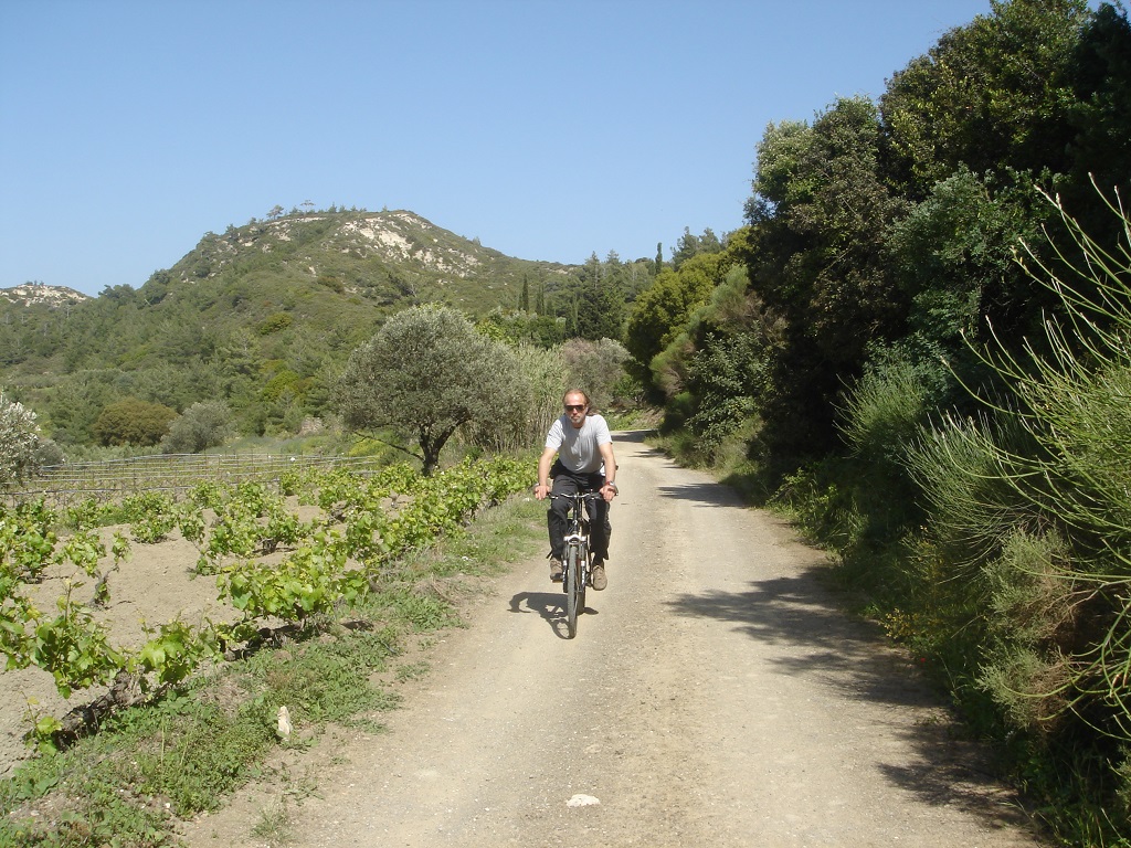 Cycling on Rhodes