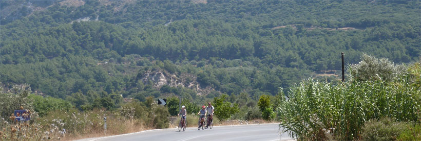 Cycling on Rhodes
