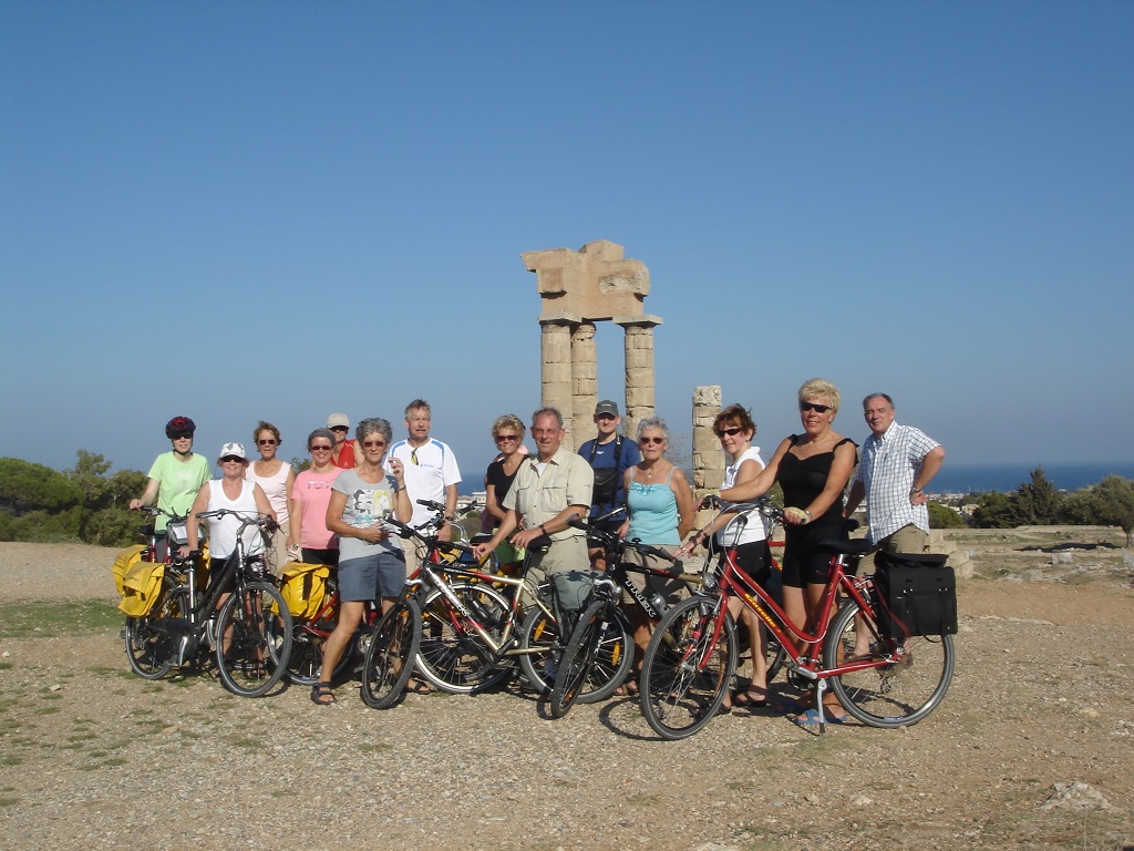 Radgruppe Monte Smith Rhodos